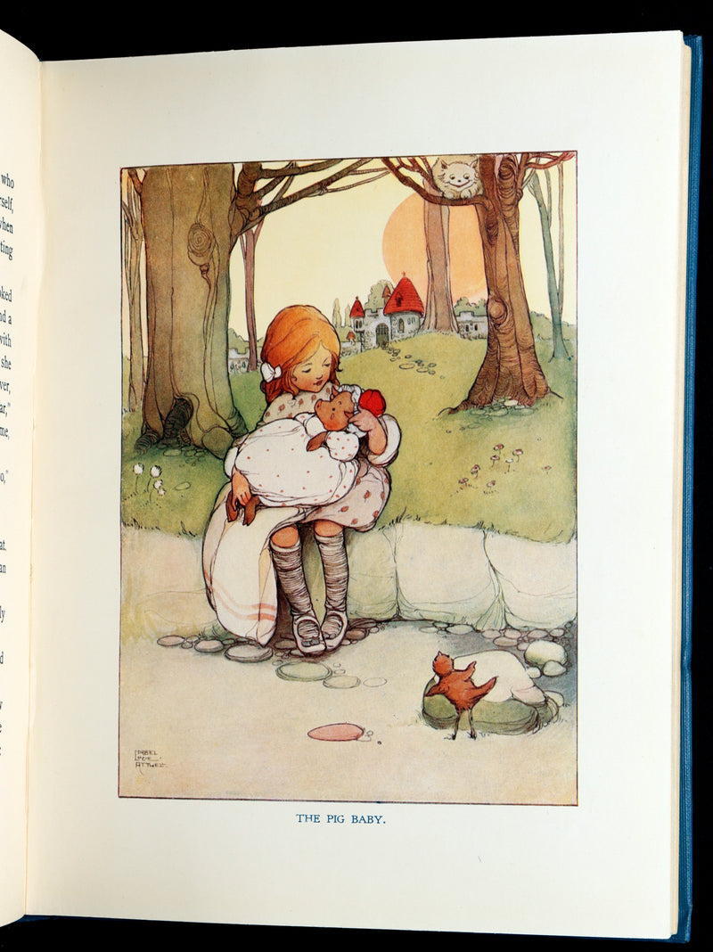 1911 First US Edition - Alice in Wonderland illustrated by Mabel Lucie Attwell