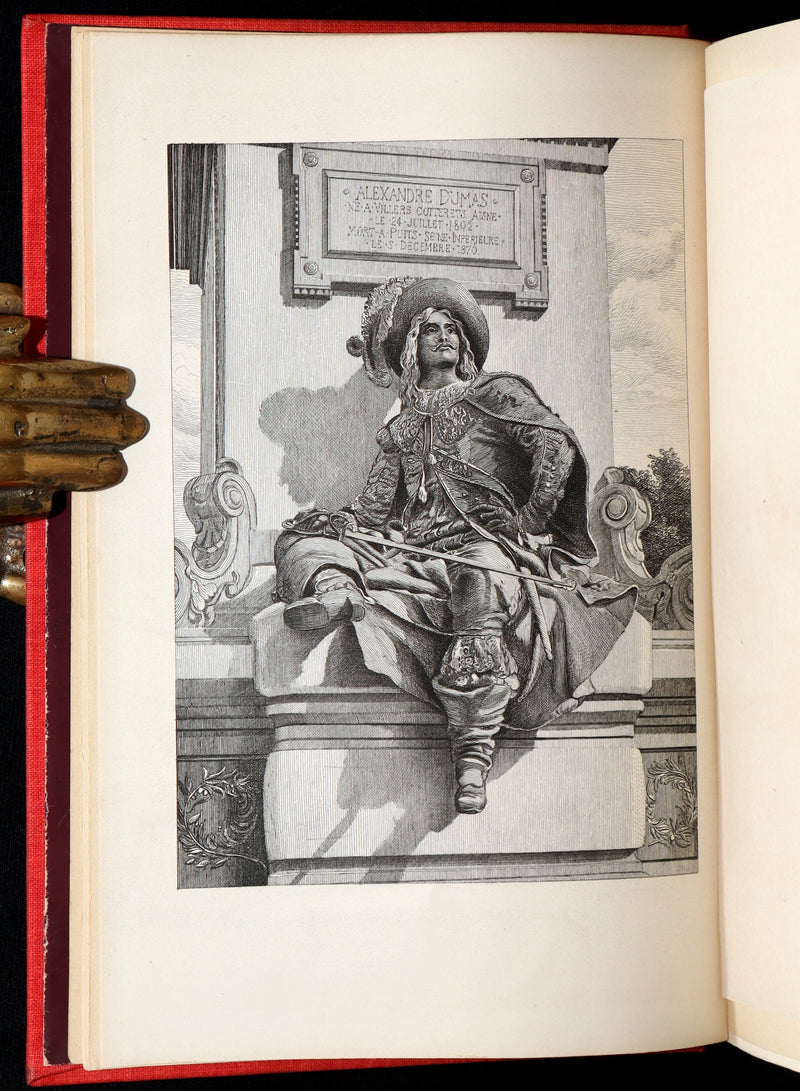 1899 Scarce Illustrated Book set - The Three Musketeers by Alexandre Dumas