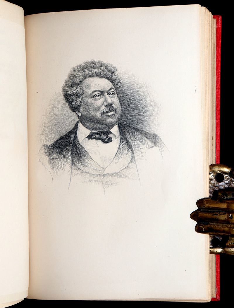 1899 Scarce Illustrated Book set - The Three Musketeers by Alexandre Dumas