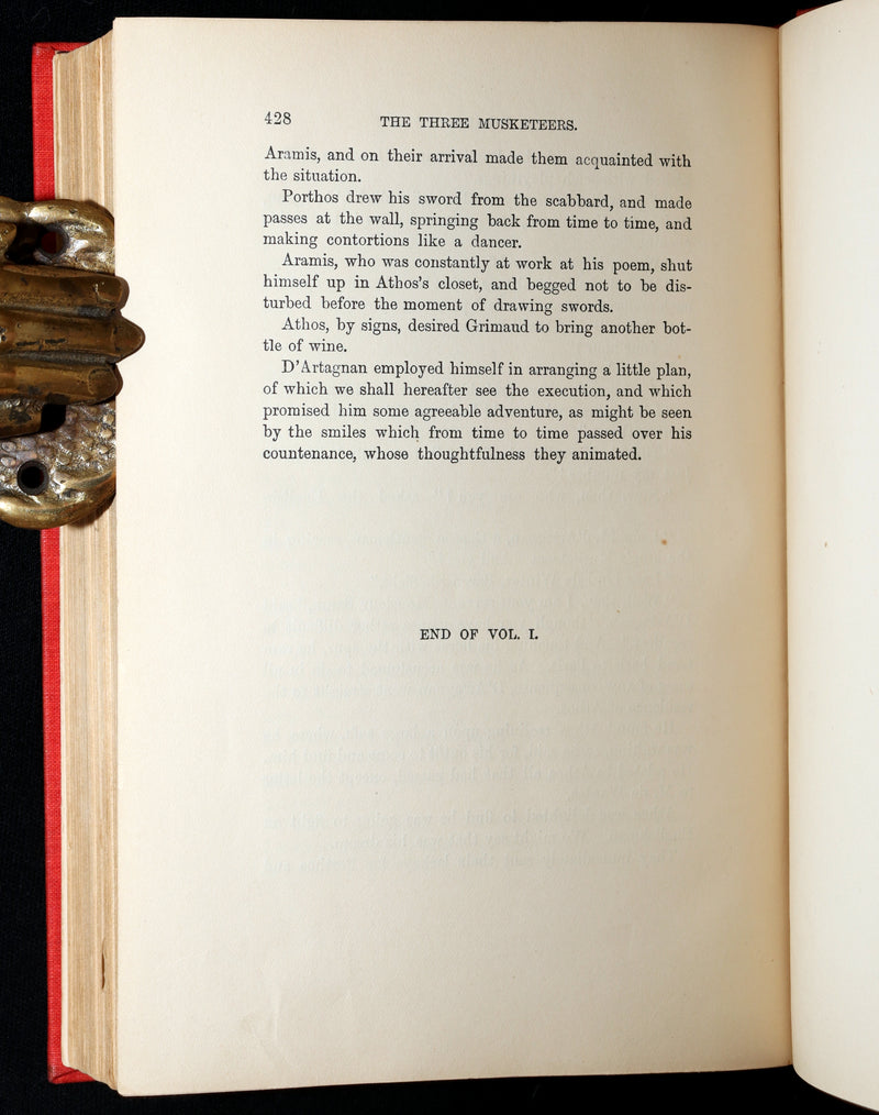 1899 Scarce Illustrated Book set - The Three Musketeers by Alexandre Dumas