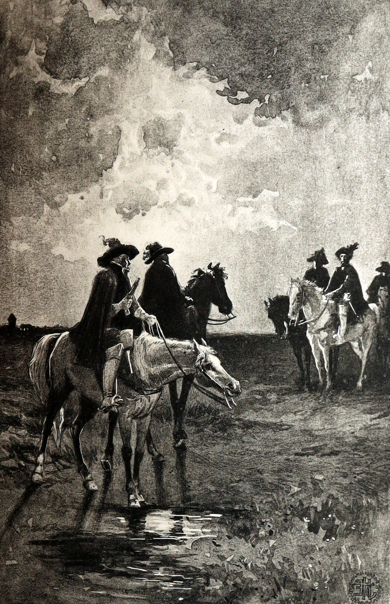 1899 Scarce Illustrated Book set - The Three Musketeers by Alexandre Dumas