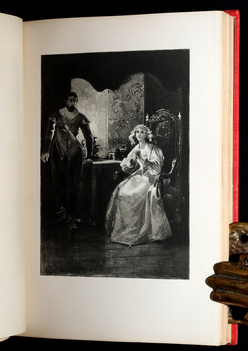 1899 Scarce Illustrated Book set - The Three Musketeers by Alexandre Dumas