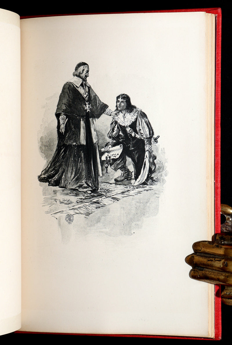 1899 Scarce Illustrated Book set - The Three Musketeers by Alexandre Dumas