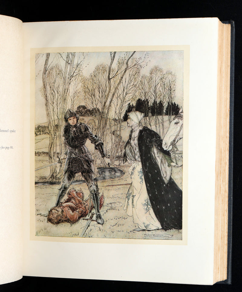 1917 First Edition - King Arthur and the Round Table illustrated by Rackham