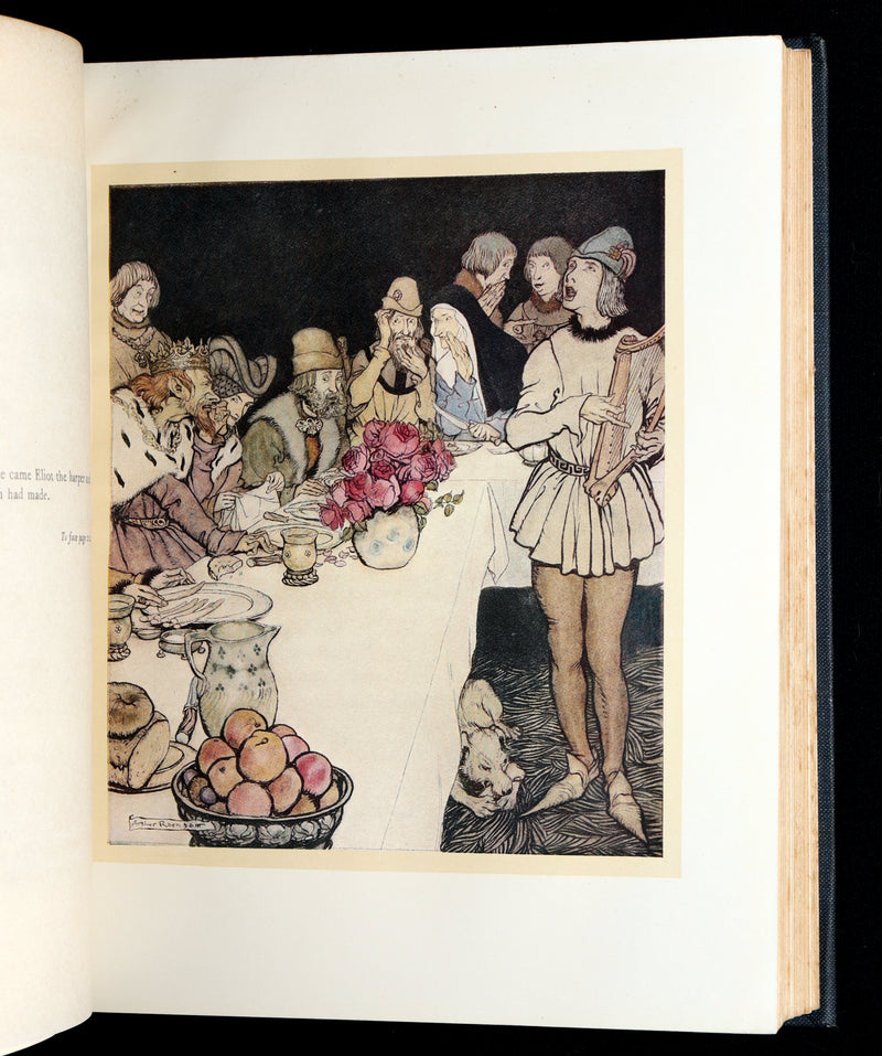 1917 First Edition - King Arthur and the Round Table illustrated by Rackham