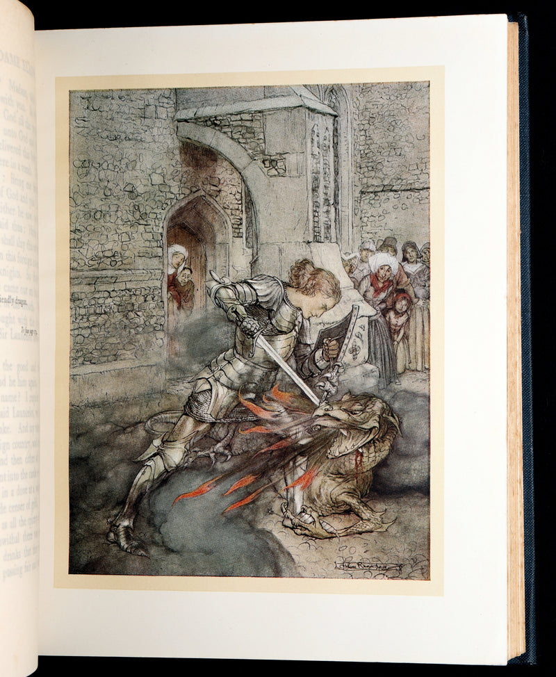 1917 First Edition - King Arthur and the Round Table illustrated by Rackham