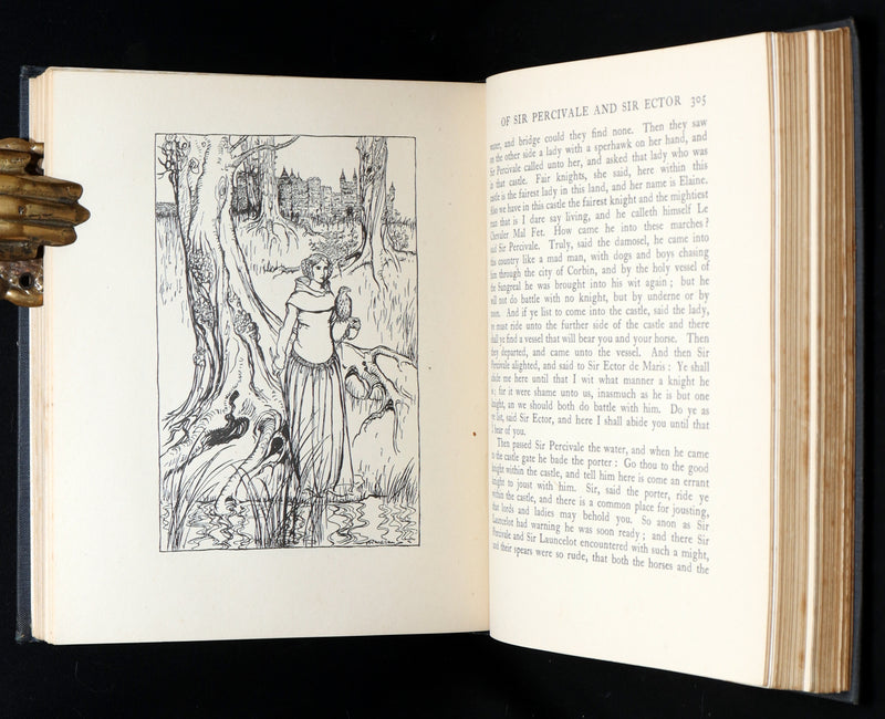 1917 First Edition - King Arthur and the Round Table illustrated by Rackham