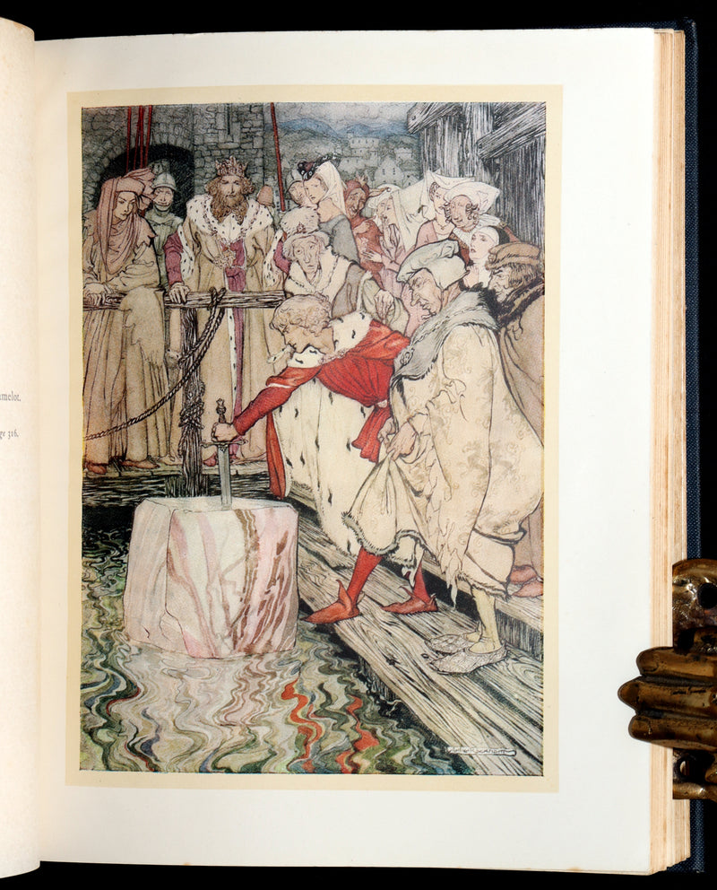 1917 First Edition - King Arthur and the Round Table illustrated by Rackham