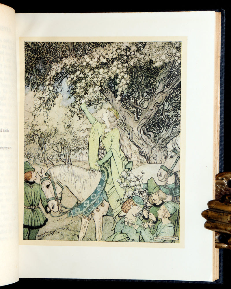 1917 First Edition - King Arthur and the Round Table illustrated by Rackham