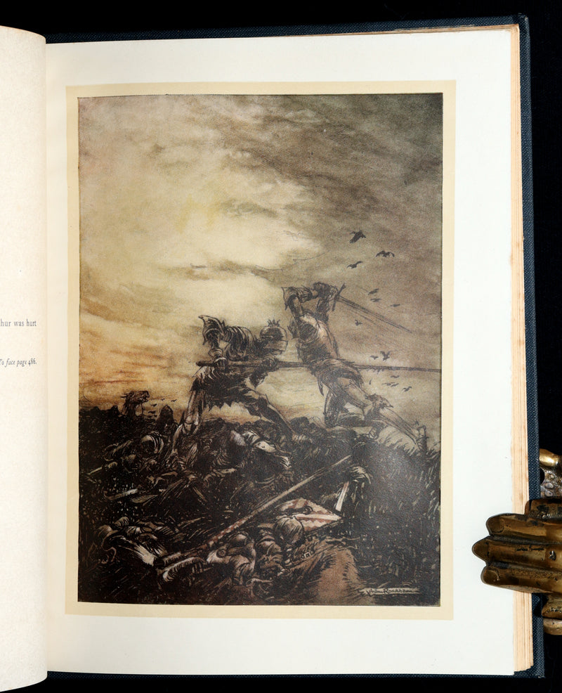 1917 First Edition - King Arthur and the Round Table illustrated by Rackham