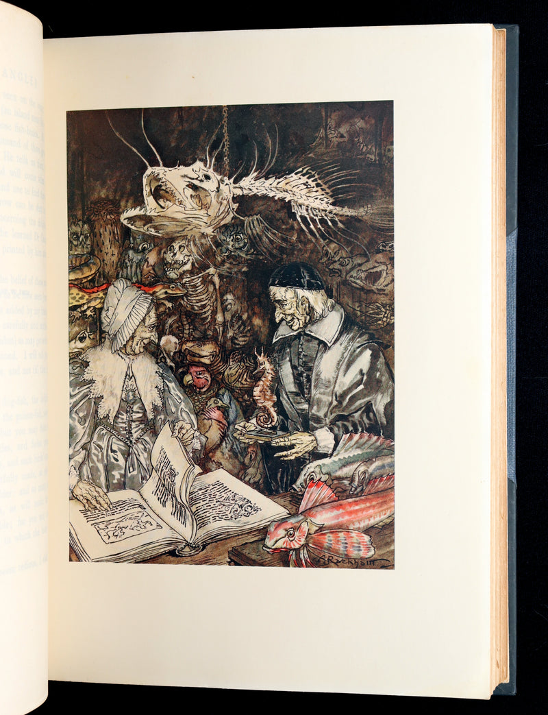 1931 Rare First Edition - The Compleat Angler illustrated by Arthur Rackham