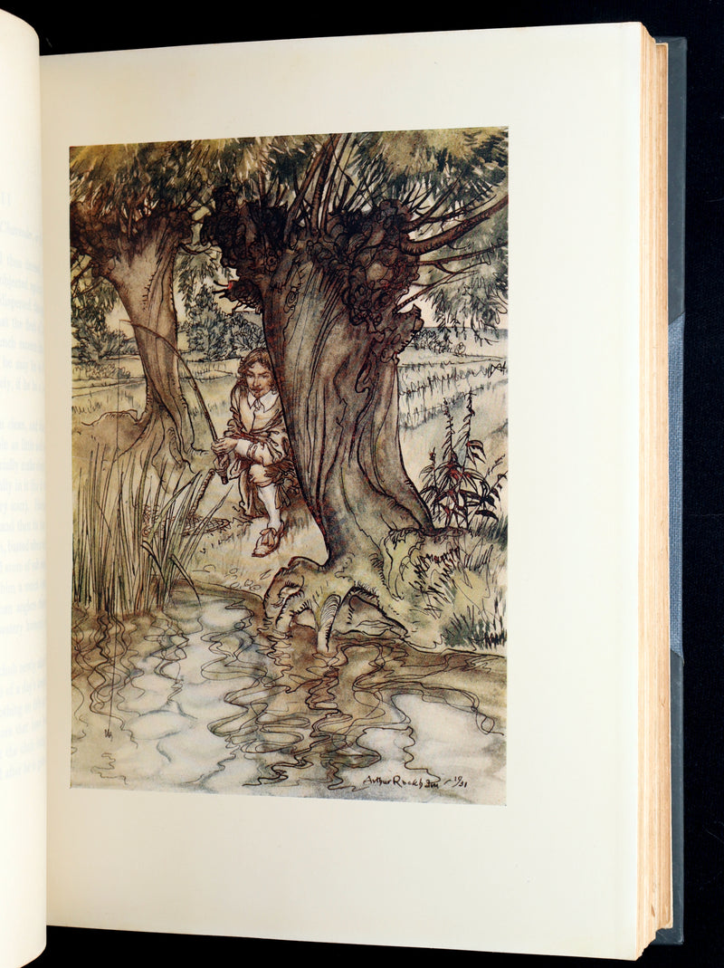 1931 Rare First Edition - The Compleat Angler illustrated by Arthur Rackham