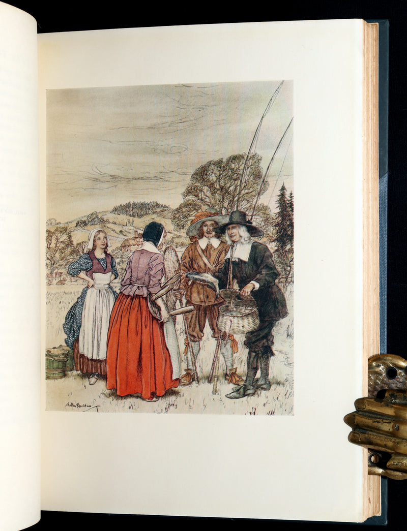 1931 Rare First Edition - The Compleat Angler illustrated by Arthur Rackham