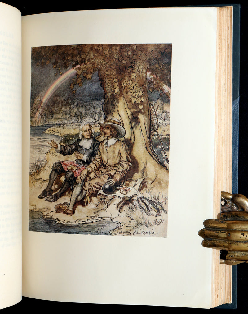 1931 Rare First Edition - The Compleat Angler illustrated by Arthur Rackham