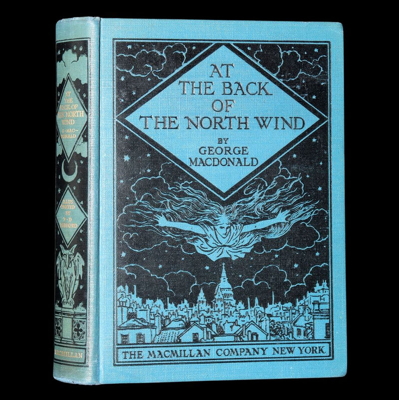 1924 First Edition - At The Back of The North Wind Illustrated by F. D. Bedford