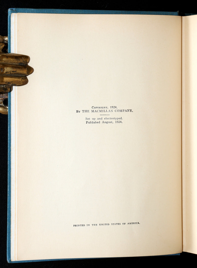 1924 First Edition - At The Back of The North Wind Illustrated by F. D. Bedford
