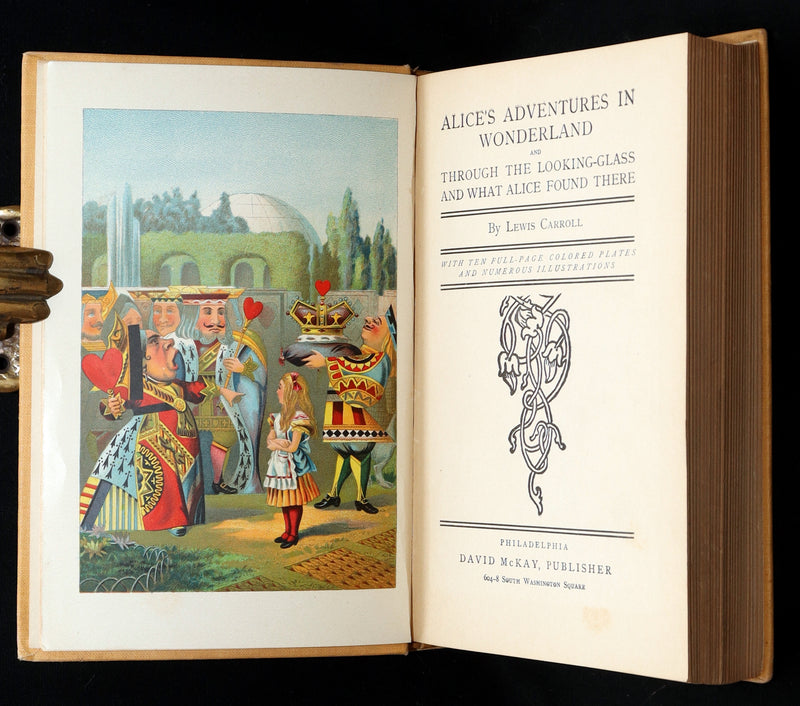 1912 Rare Edition - Alice's Adventures in Wonderland & Through the Looking-Glass