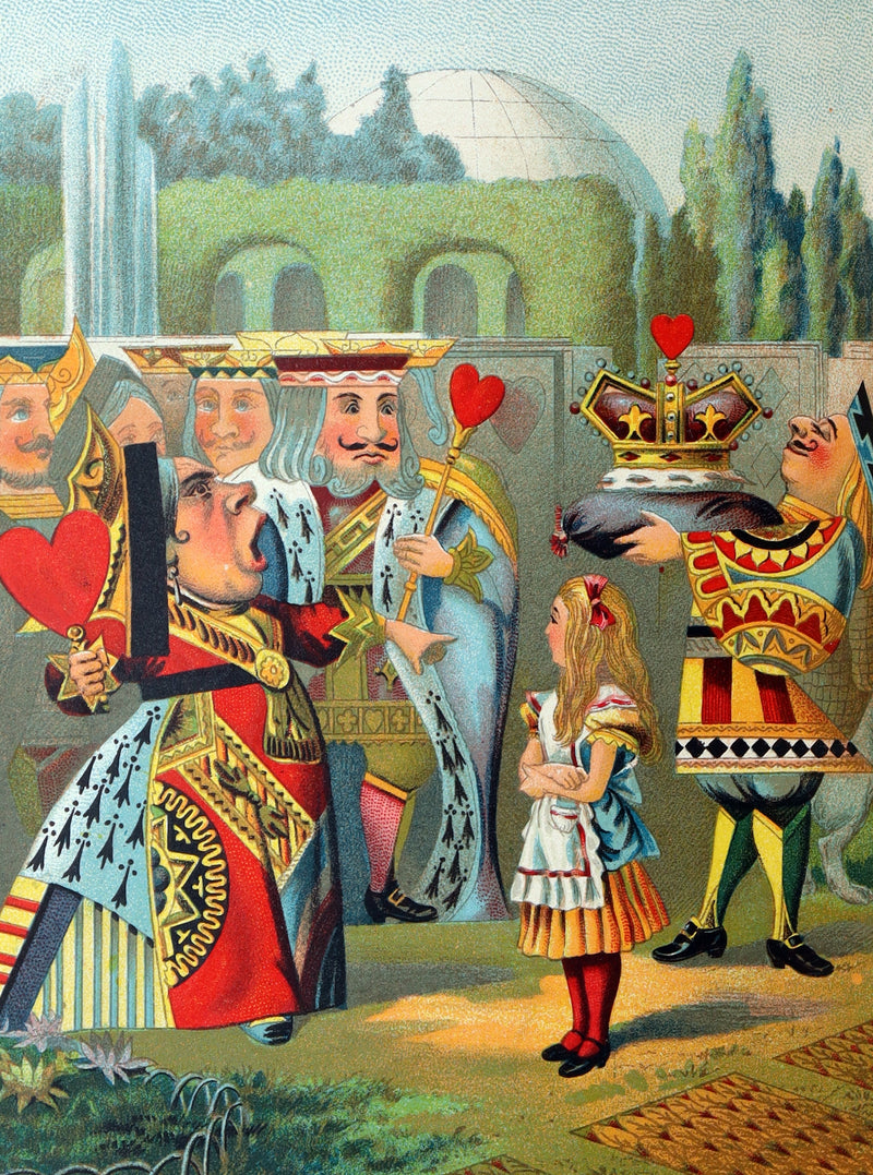 1912 Rare Edition - Alice's Adventures in Wonderland & Through the Looking-Glass