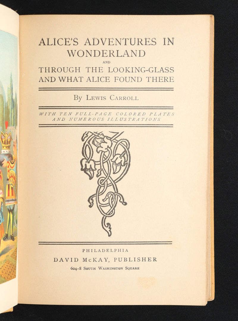 1912 Rare Edition - Alice's Adventures in Wonderland & Through the Looking-Glass