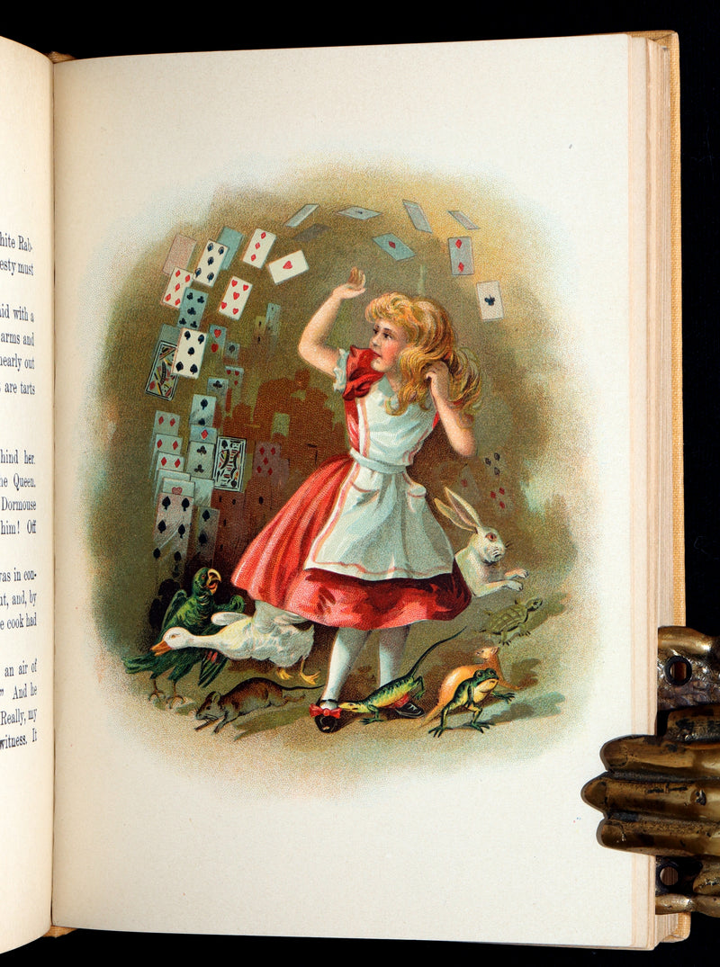 1912 Rare Edition - Alice's Adventures in Wonderland & Through the Looking-Glass