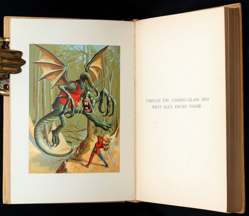 1912 Rare Edition - Alice's Adventures in Wonderland & Through the Looking-Glass