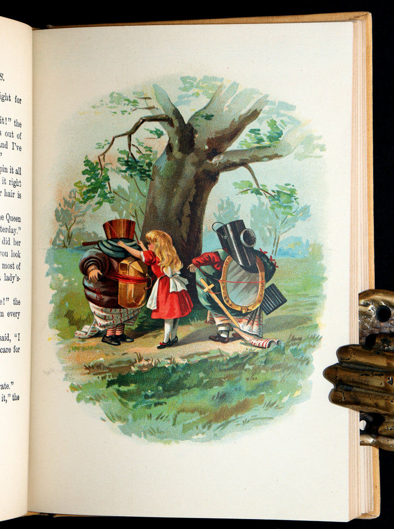 1912 Rare Edition - Alice's Adventures in Wonderland & Through the Looking-Glass