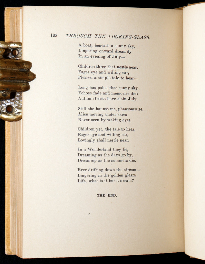 1912 Rare Edition - Alice's Adventures in Wonderland & Through the Looking-Glass