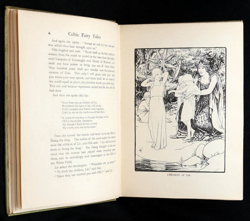 1894 First Edition- More Celtic Fairy Tales by J Jacobs Illustrated by JD Batten