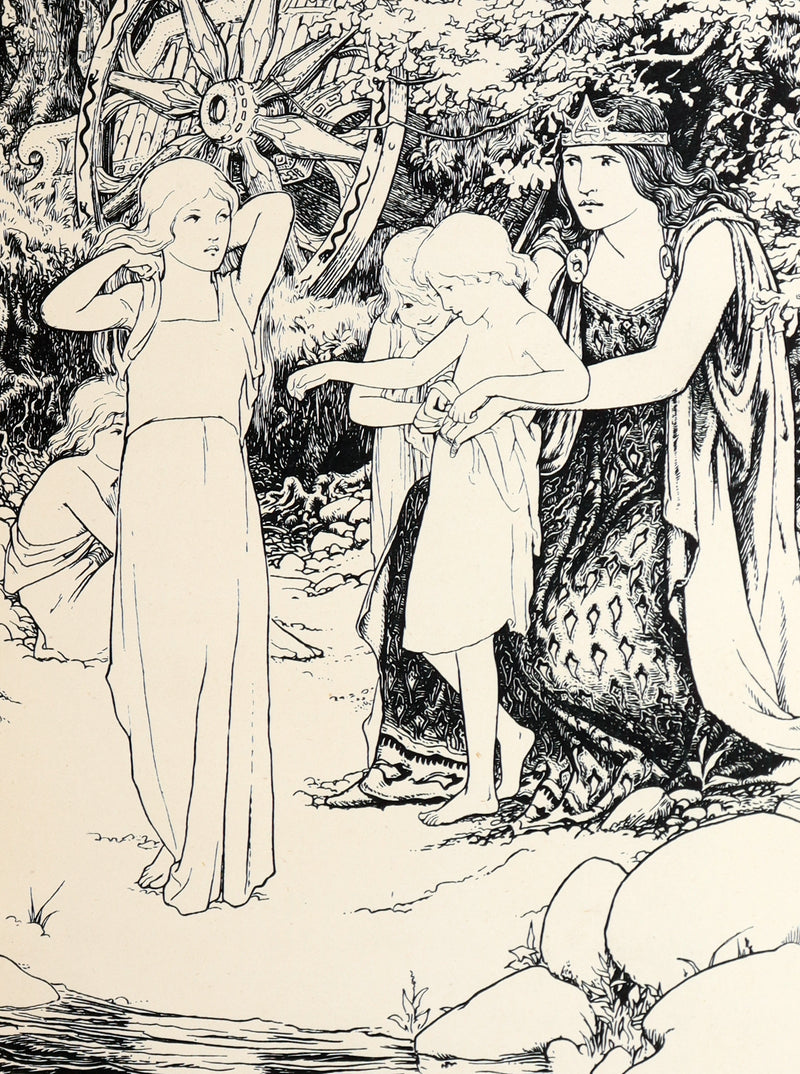 1894 First Edition- More Celtic Fairy Tales by J Jacobs Illustrated by JD Batten