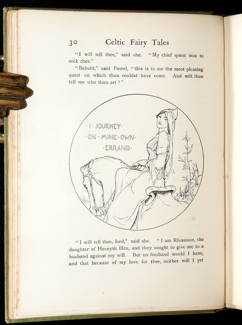 1894 First Edition- More Celtic Fairy Tales by J Jacobs Illustrated by JD Batten