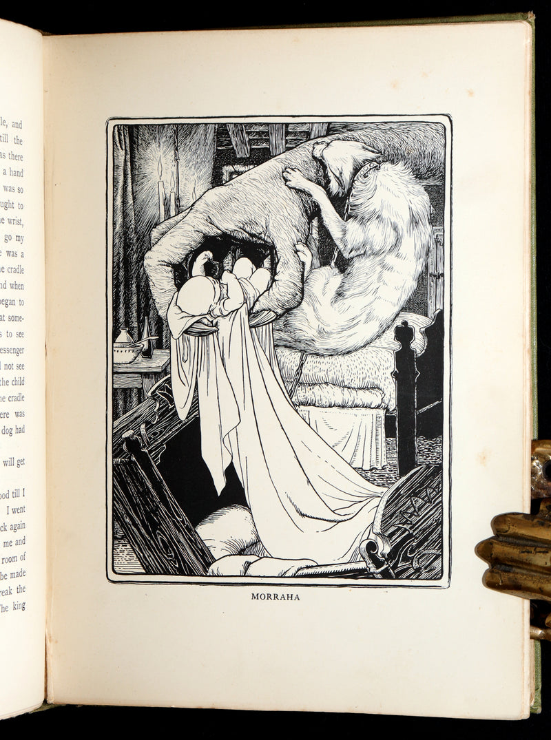 1894 First Edition- More Celtic Fairy Tales by J Jacobs Illustrated by JD Batten