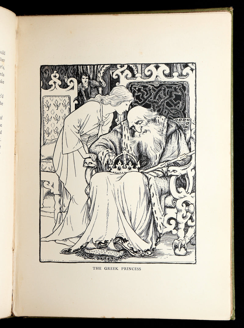 1894 First Edition- More Celtic Fairy Tales by J Jacobs Illustrated by JD Batten