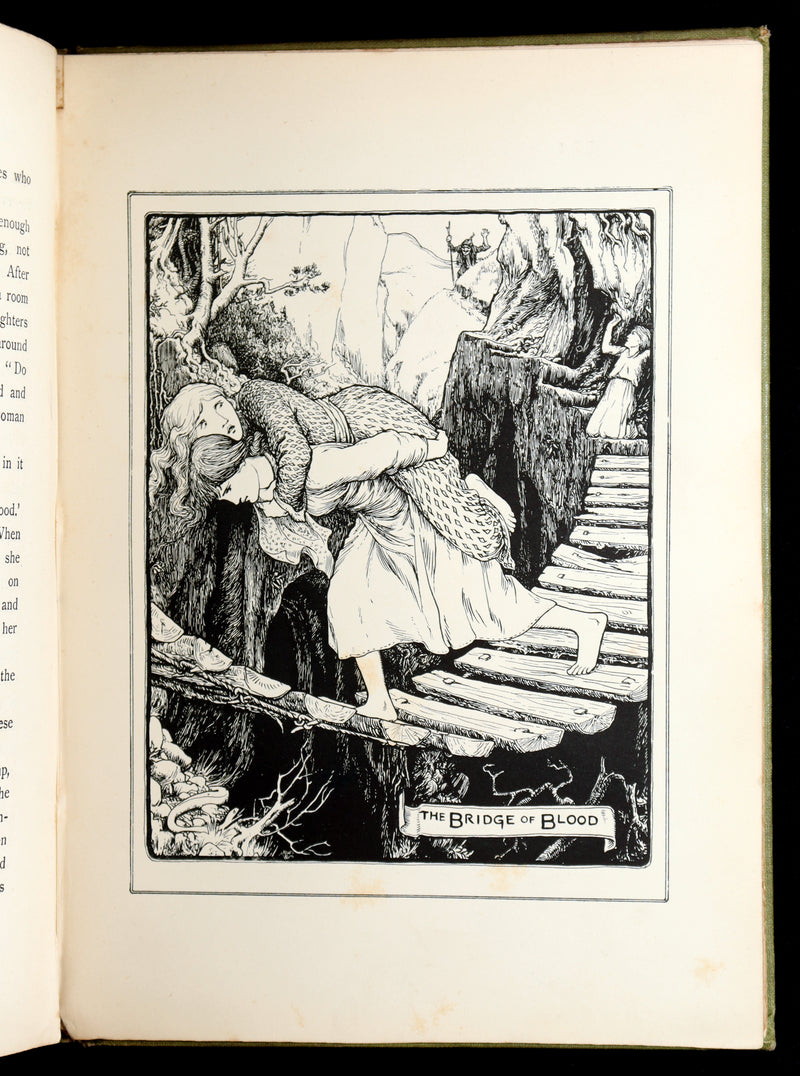 1894 First Edition- More Celtic Fairy Tales by J Jacobs Illustrated by JD Batten