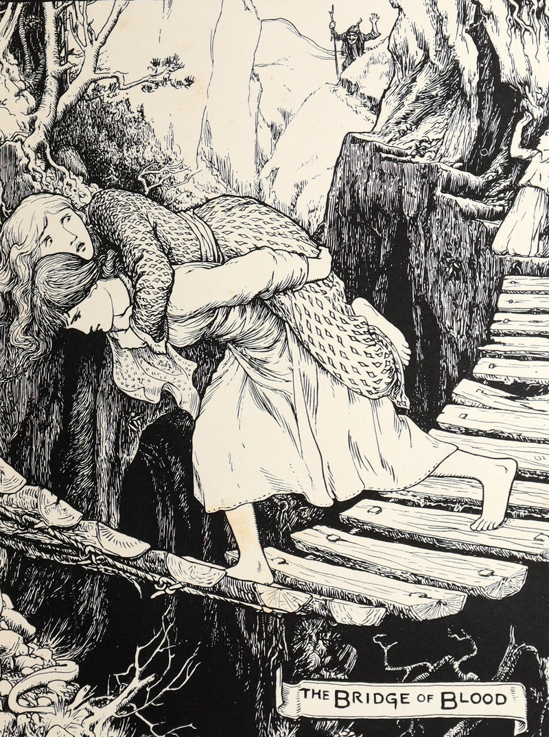 1894 First Edition- More Celtic Fairy Tales by J Jacobs Illustrated by JD Batten