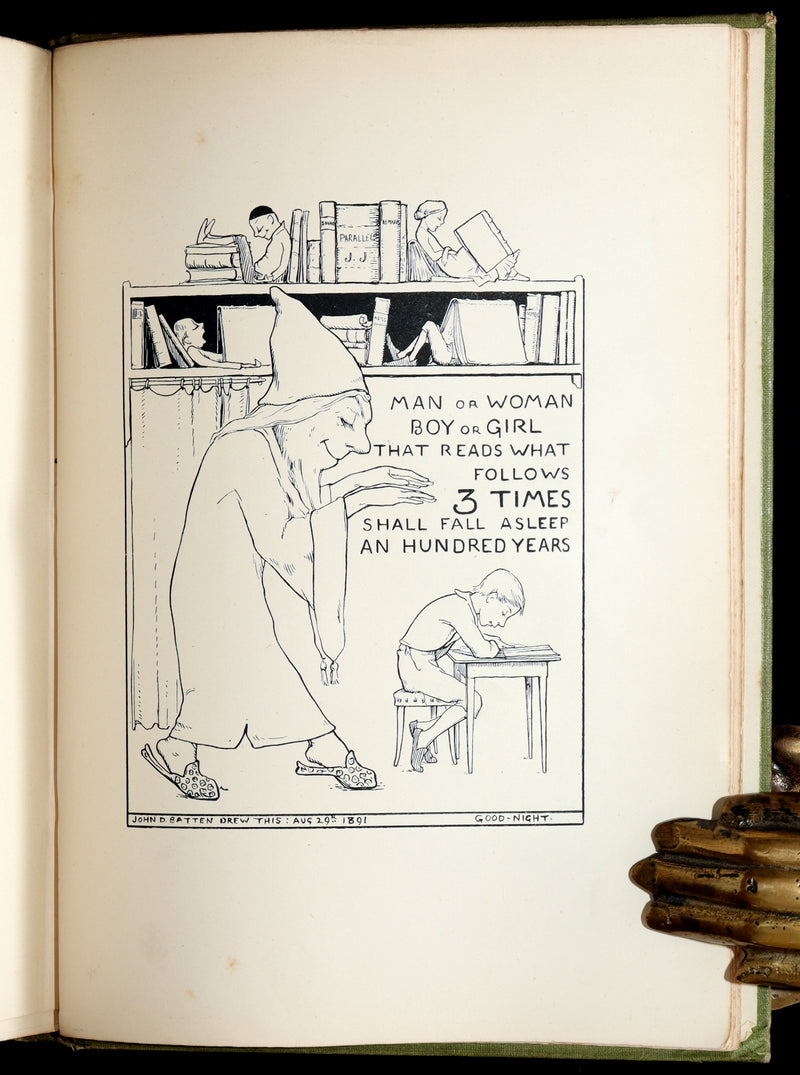 1894 First Edition- More Celtic Fairy Tales by J Jacobs Illustrated by JD Batten