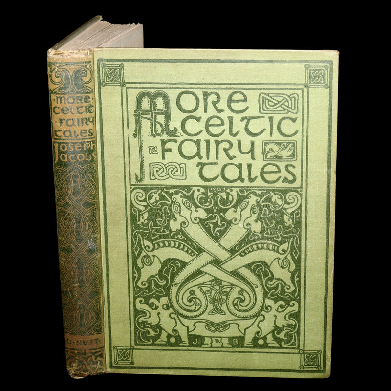 1894 First Edition- More Celtic Fairy Tales by J Jacobs Illustrated by JD Batten