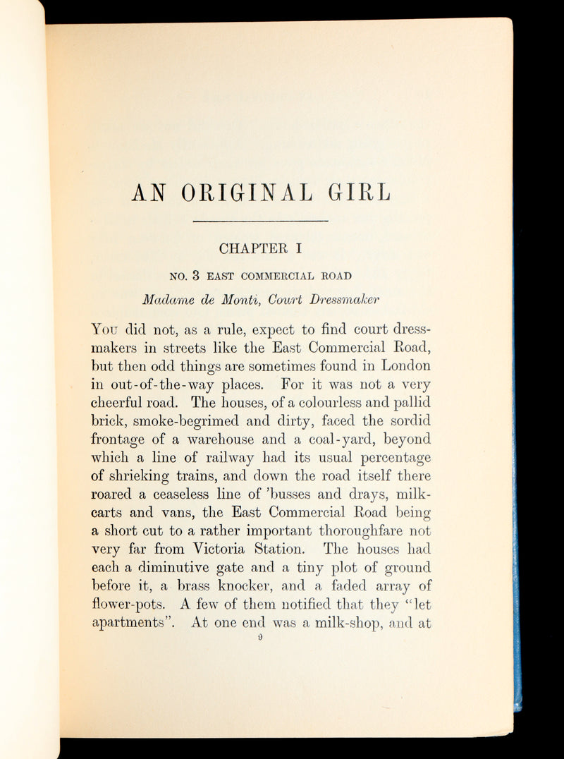 1900 First Edition- An Original Girl by Ethel F. Heddle Illustrated by G. Browne