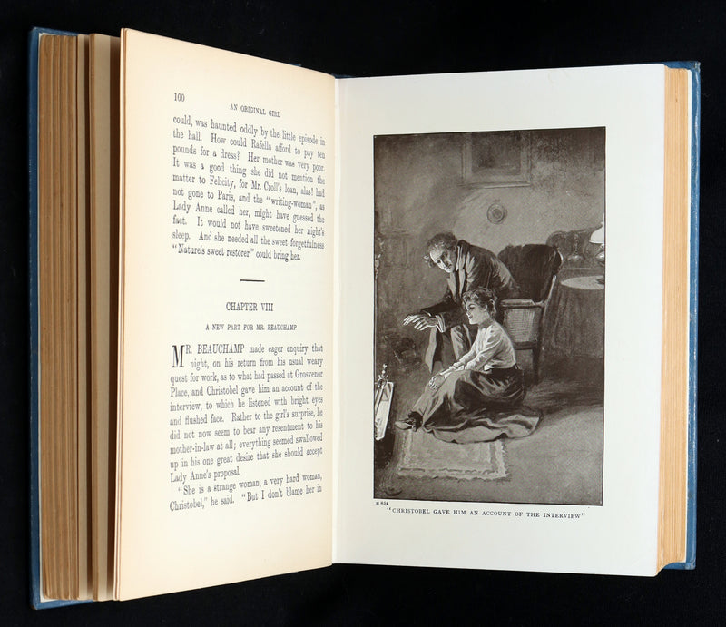 1900 First Edition- An Original Girl by Ethel F. Heddle Illustrated by G. Browne
