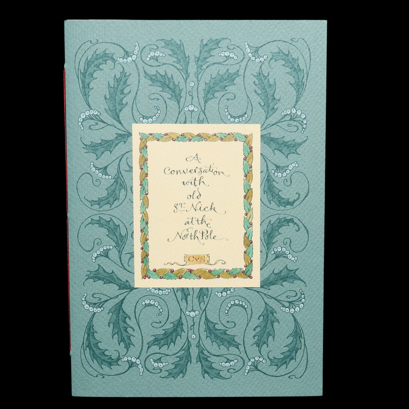 2018 Scarce 1stED - Old St. Nick at the North Pole by Charles van Sandwyk