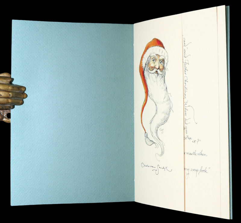 2018 Scarce 1stED - Old St. Nick at the North Pole by Charles van Sandwyk