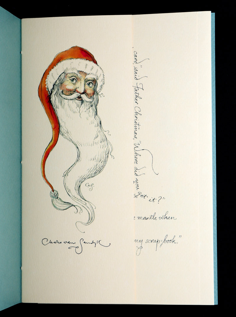 2018 Scarce 1stED - Old St. Nick at the North Pole by Charles van Sandwyk