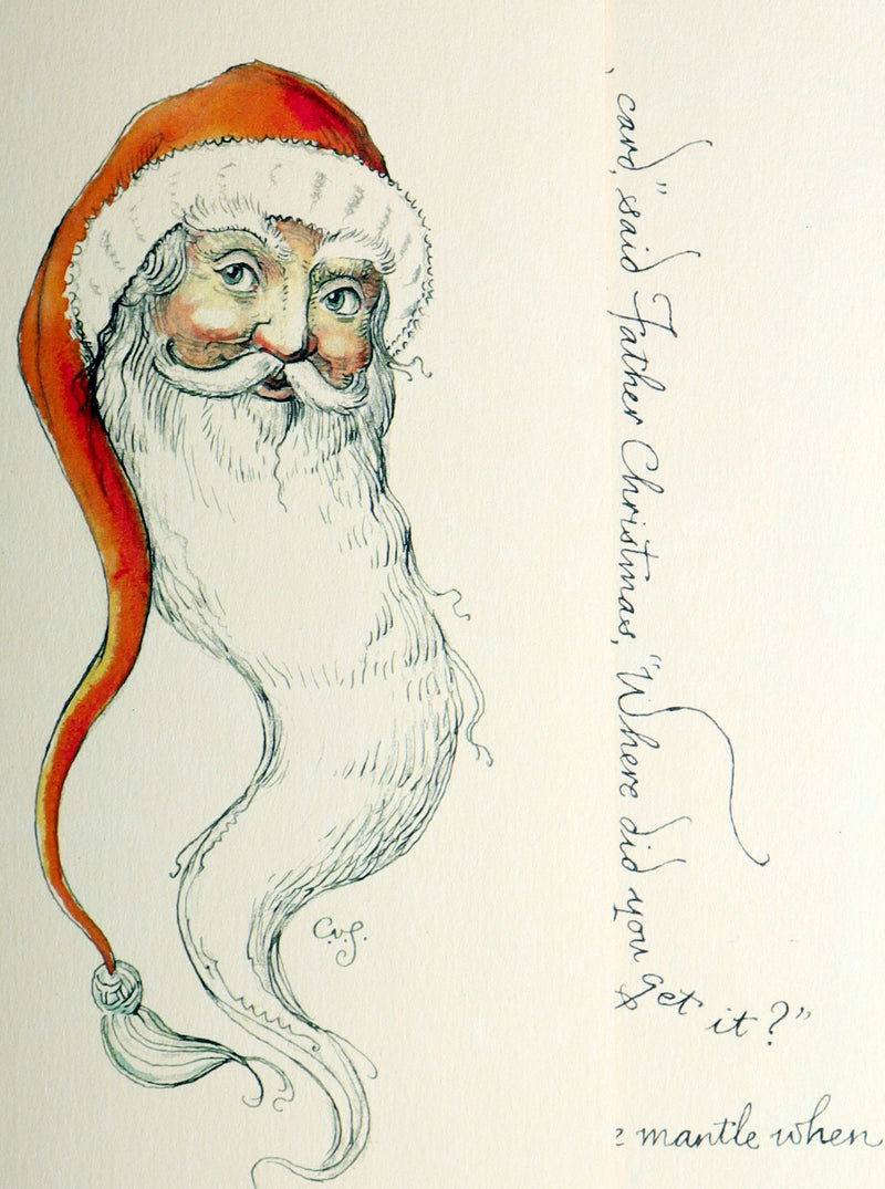 2018 Scarce 1stED - Old St. Nick at the North Pole by Charles van Sandwyk