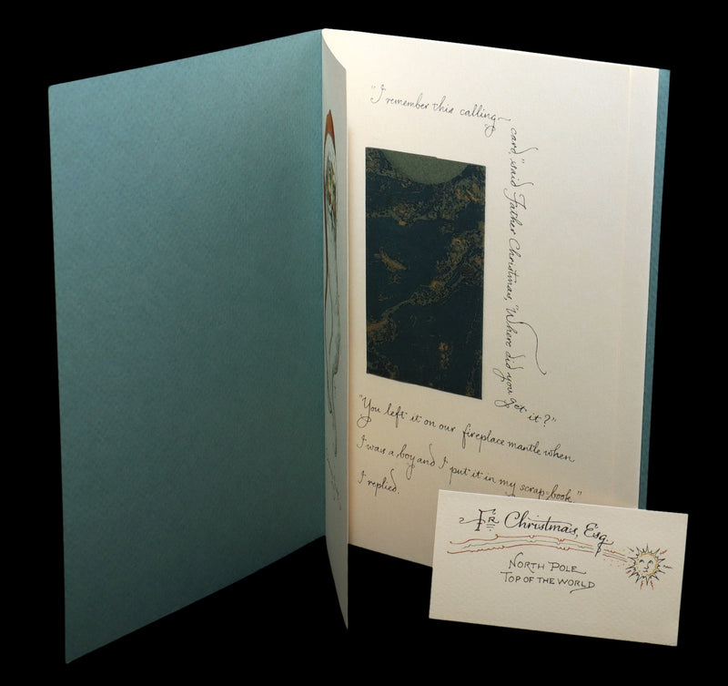 2018 Scarce 1stED - Old St. Nick at the North Pole by Charles van Sandwyk