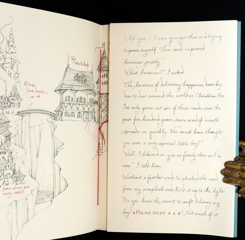 2018 Scarce 1stED - Old St. Nick at the North Pole by Charles van Sandwyk