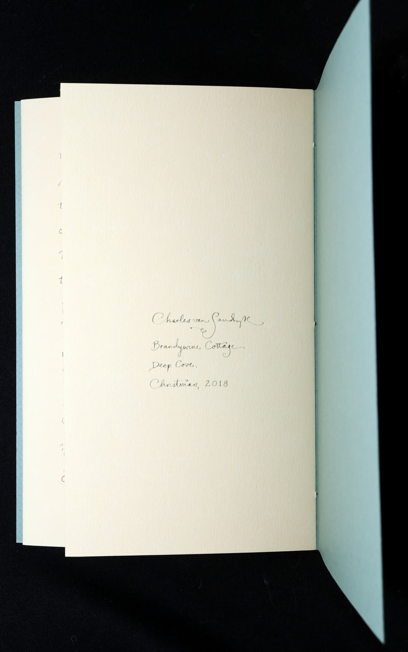 2018 Scarce 1stED - Old St. Nick at the North Pole by Charles van Sandwyk