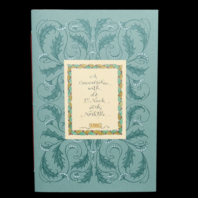 2018 Scarce 1stED - Old St. Nick at the North Pole by Charles van Sandwyk