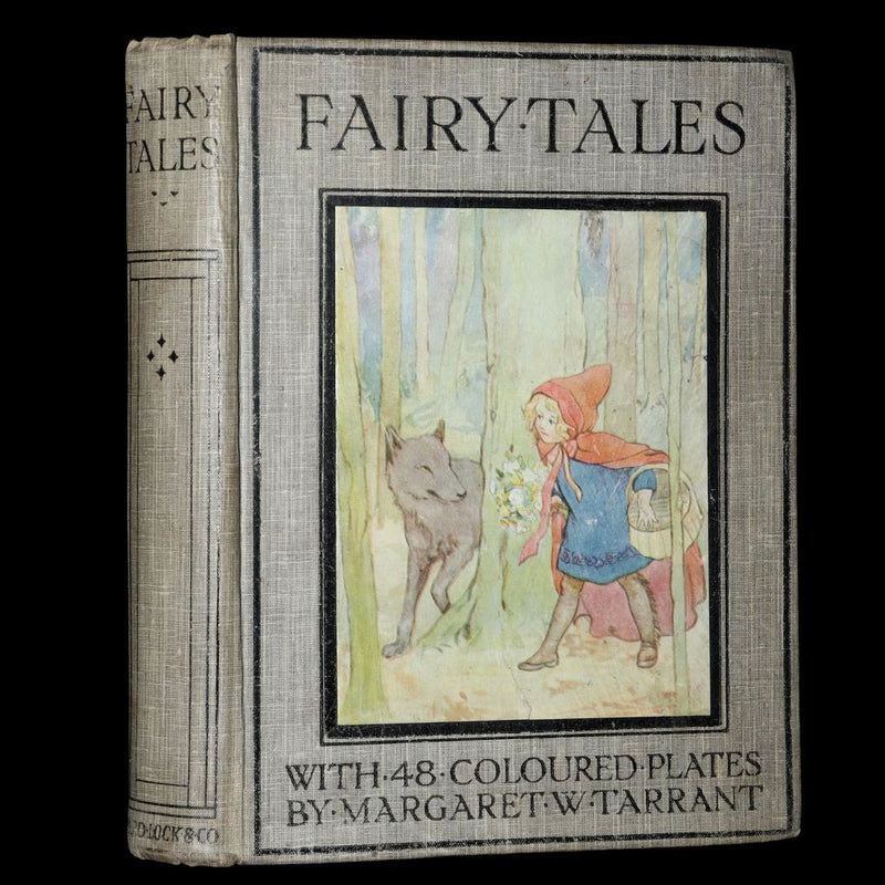 1922 Scarce Book - Fairy Tales with 48 Coloured Plates By Margaret W. Tarrant