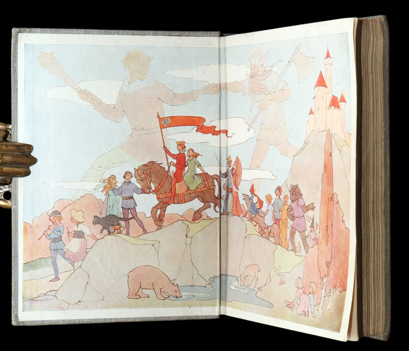 1922 Scarce Book - Fairy Tales with 48 Coloured Plates By Margaret W. Tarrant