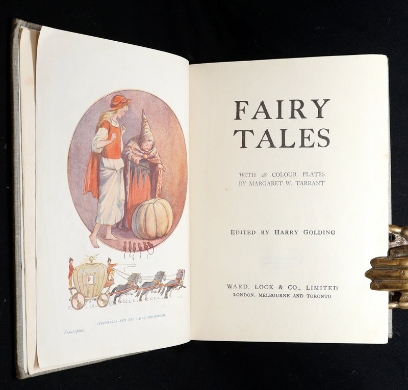 1922 Scarce Book - Fairy Tales with 48 Coloured Plates By Margaret W. Tarrant