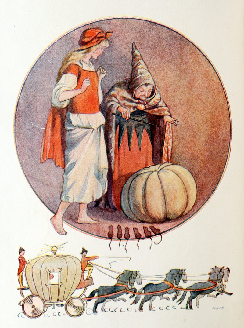 1922 Scarce Book - Fairy Tales with 48 Coloured Plates By Margaret W. Tarrant